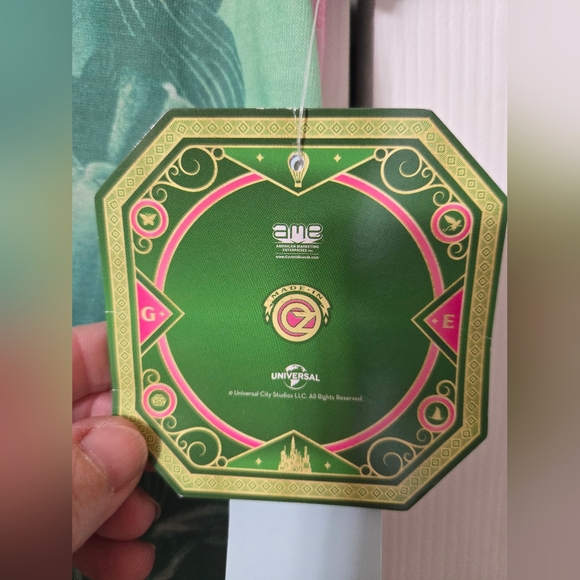 Wicked Pink & Green Pajamas, 6x, Short Sleeve Top & Shirt, Pjs, New With Tags - Picture 6 of 10